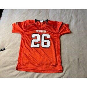 Oklahoma State Cowboys #26 OSU Russell Athletic Size L Youth Football Jersey